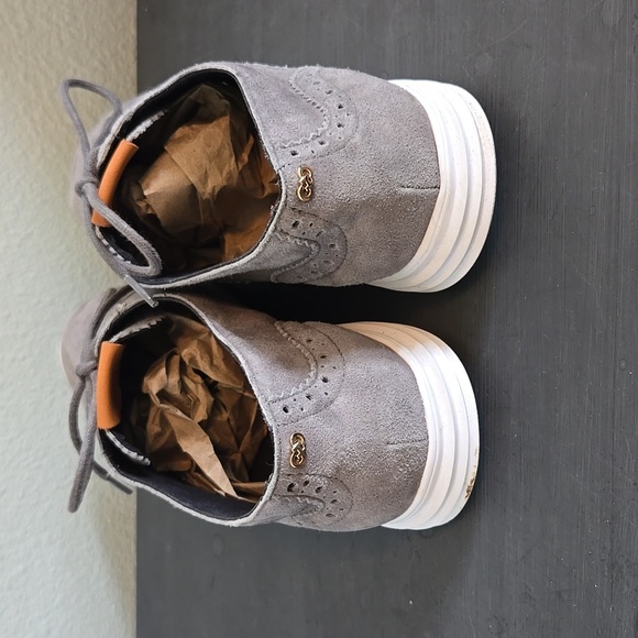 Cole Haan Grand Tour Oxford in Ironstone Suede Size 8.5 - Picture 3 of 8